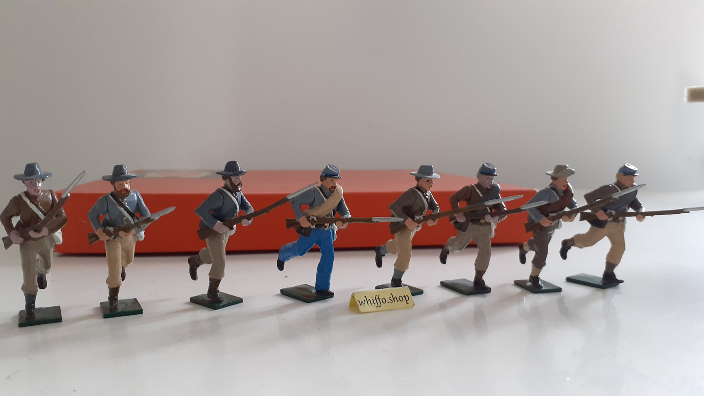 tradition 916 acw confederate charging infantry 1995 made 1:32 metal S450