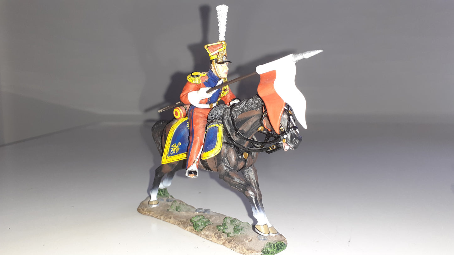 King and country Waterloo Napoleonic Dutch Lancer boxd 1:30 Na166 S560