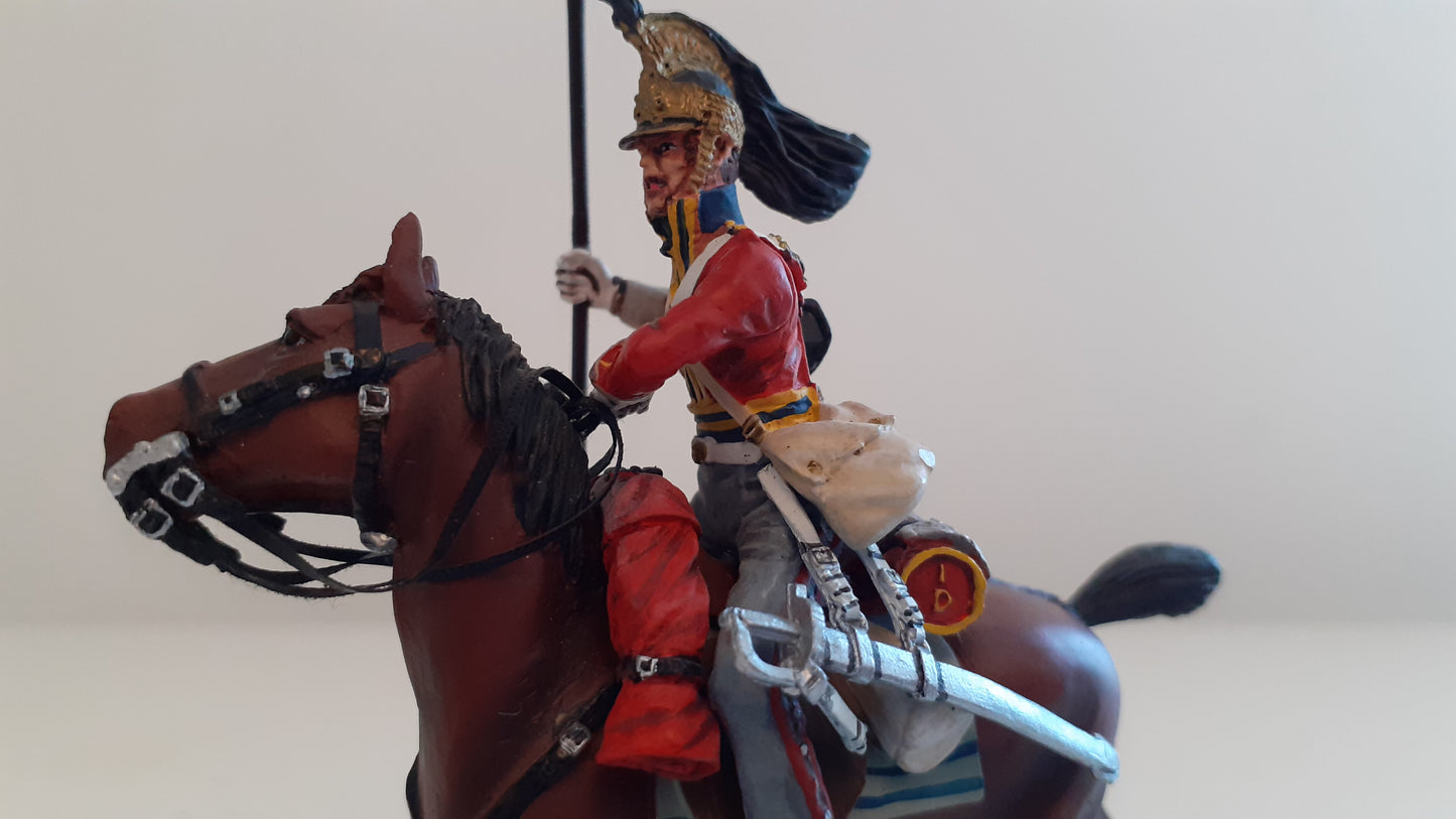 Britains Waterloo 36066 1st royal dragoons cavalry Napoleonic Guidon Bearer 2011 S8b45