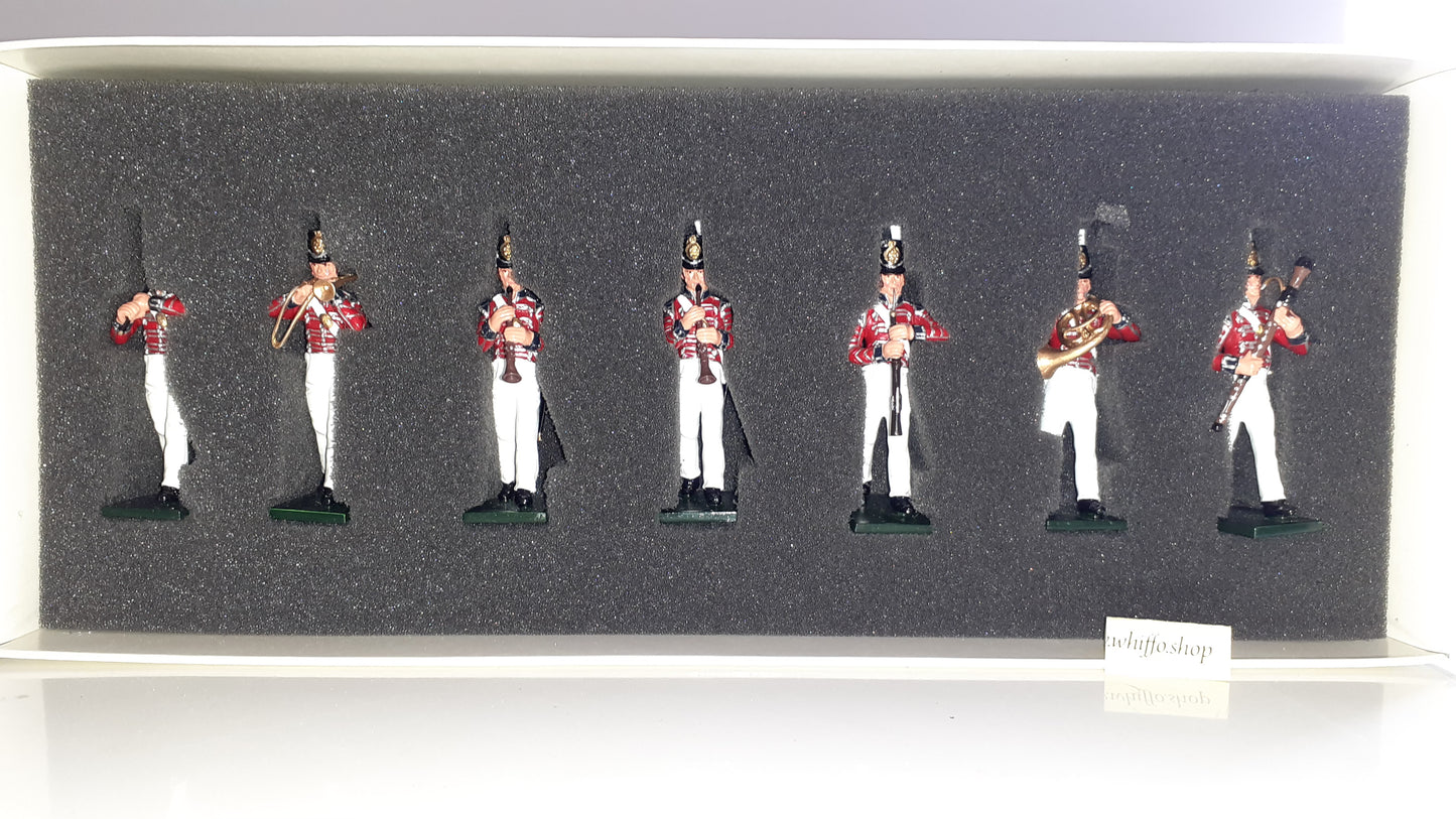 Britains Waterloo Coldstream Guards Band Napoleonic 2007 43158 metal boxed S7