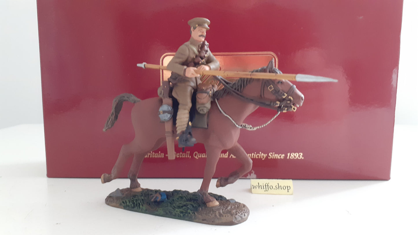 Britains 17668 Ww1 British 9th Lancer Cavalry Mons 1914 2008 1:32 metal S144
