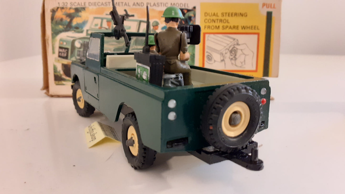 Britains Deetail 9777 Lwb Land Rover Ww2 Sas 1970s 1:32 metal boxed s864b