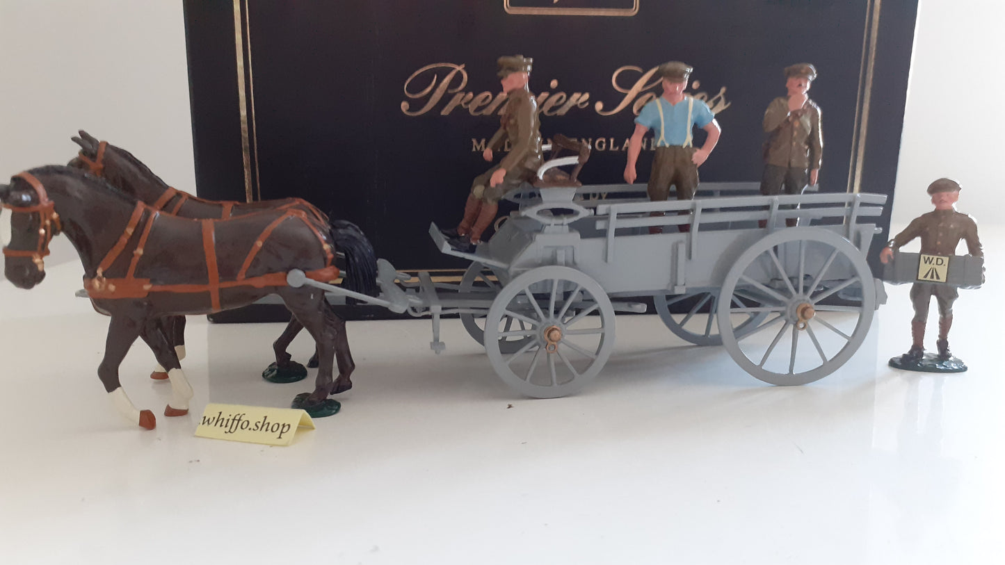 Britains 8920 Ww1 general service gs wagon 4 asc crew Khaki 1993 s148