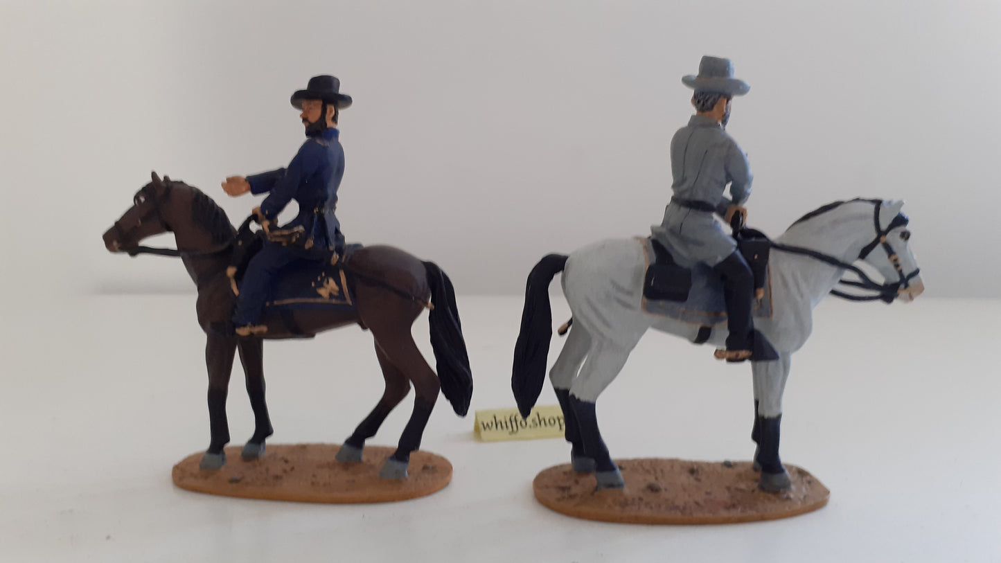 Britains 17545 Acw union confederate general lee and grant 2003 1:32 metal S525