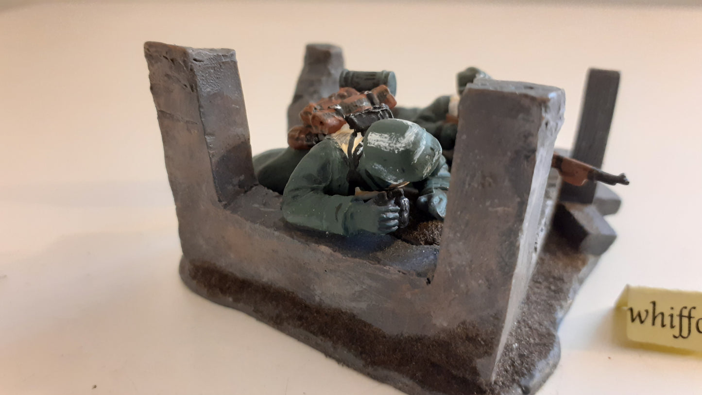 Britains 17607 Ww2 German Sniper Team 2005 1:32 metal S522