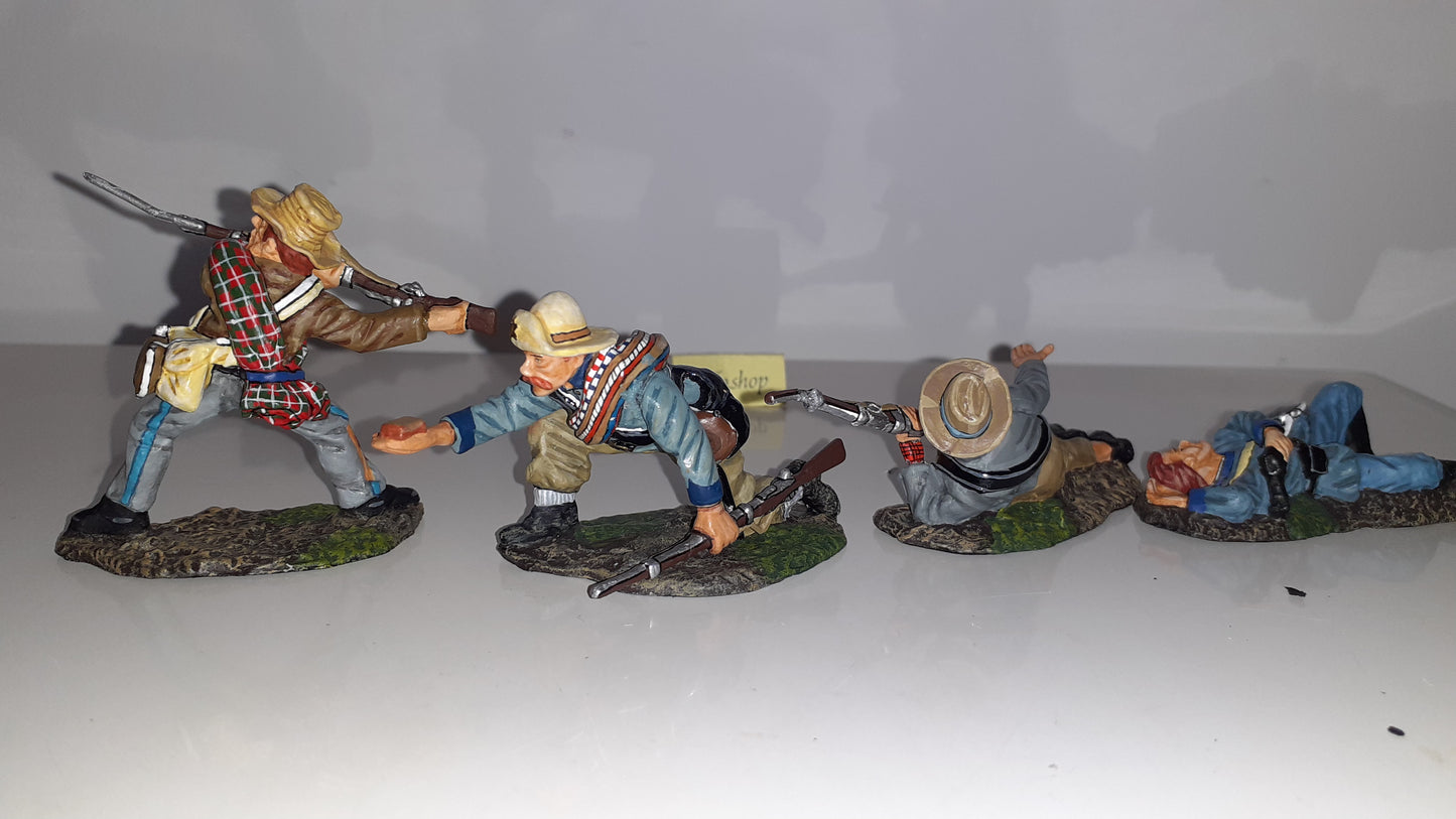 king and country Acw Confederate Defenders Acw08 1:30 metal boxed Wdb