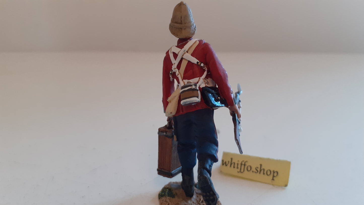 Britains 20064 24th foot Zulu War 2009 running ammo box boxed b525