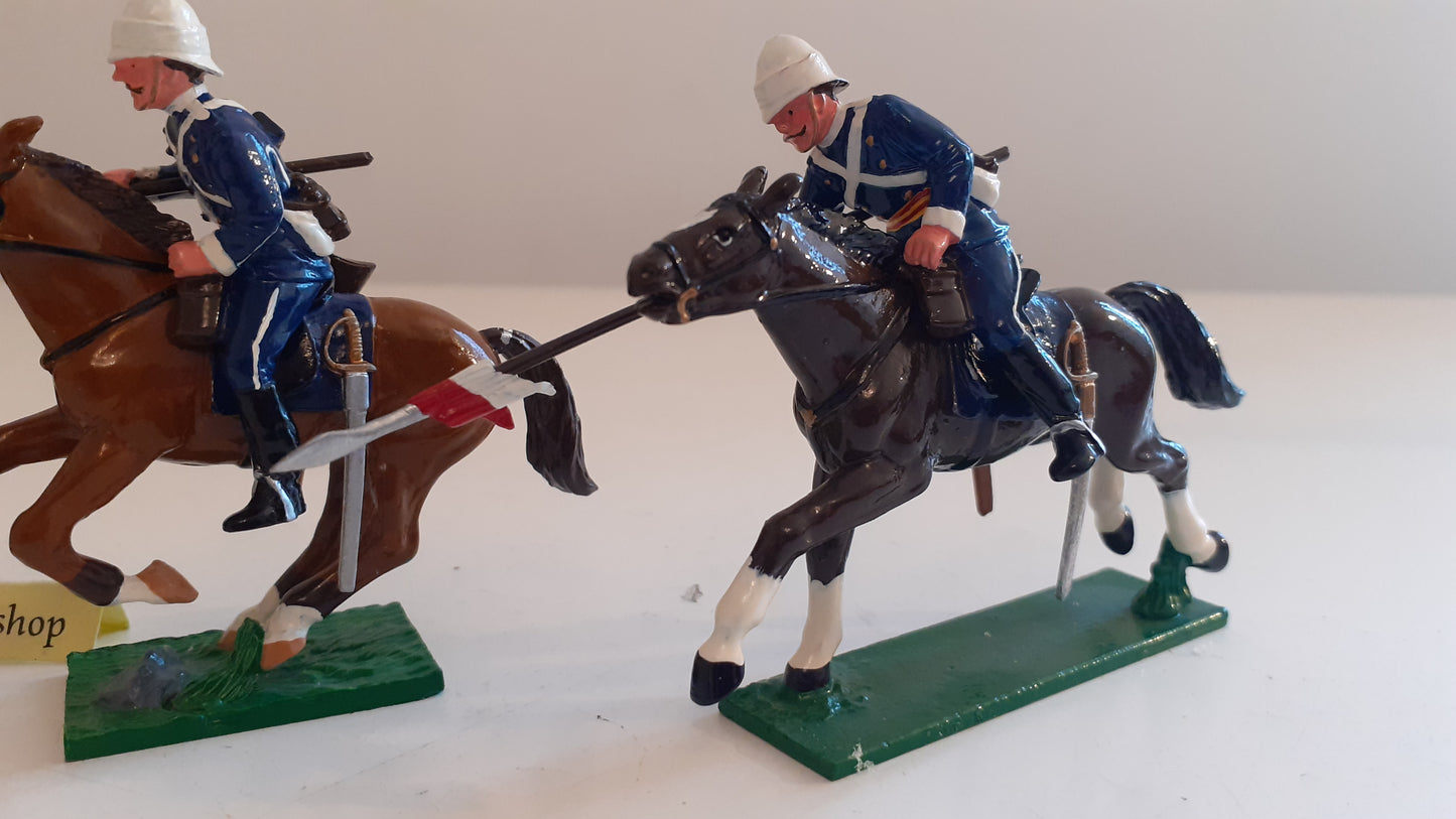 trophy miniatures 1991 Zulu War 17th Lancers  Cavalry Zs32 1:32 s899