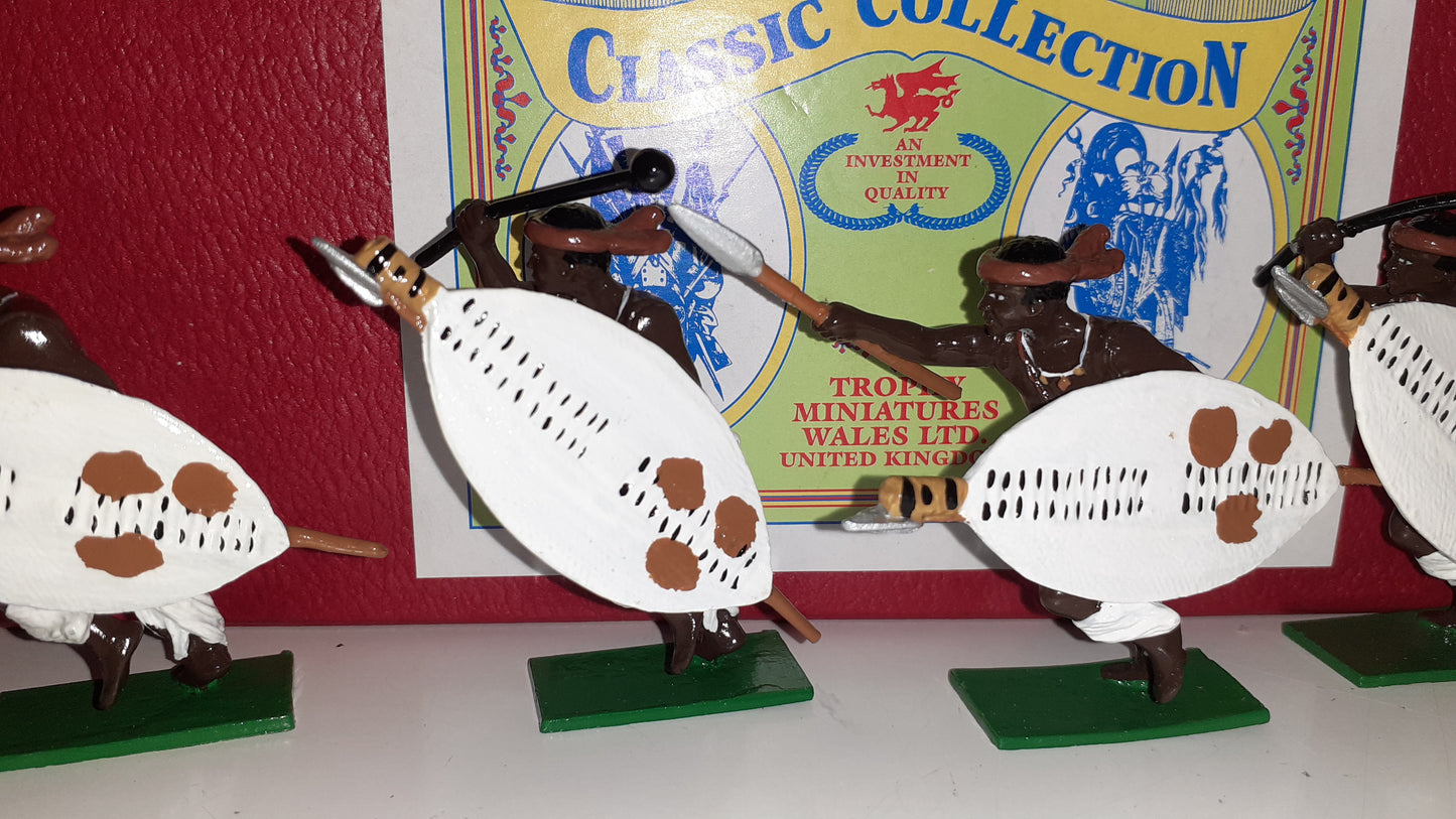 early trophy miniatures 1991 zulus war Zs34 Sprinting Otter 1:32 metal boxed wdb