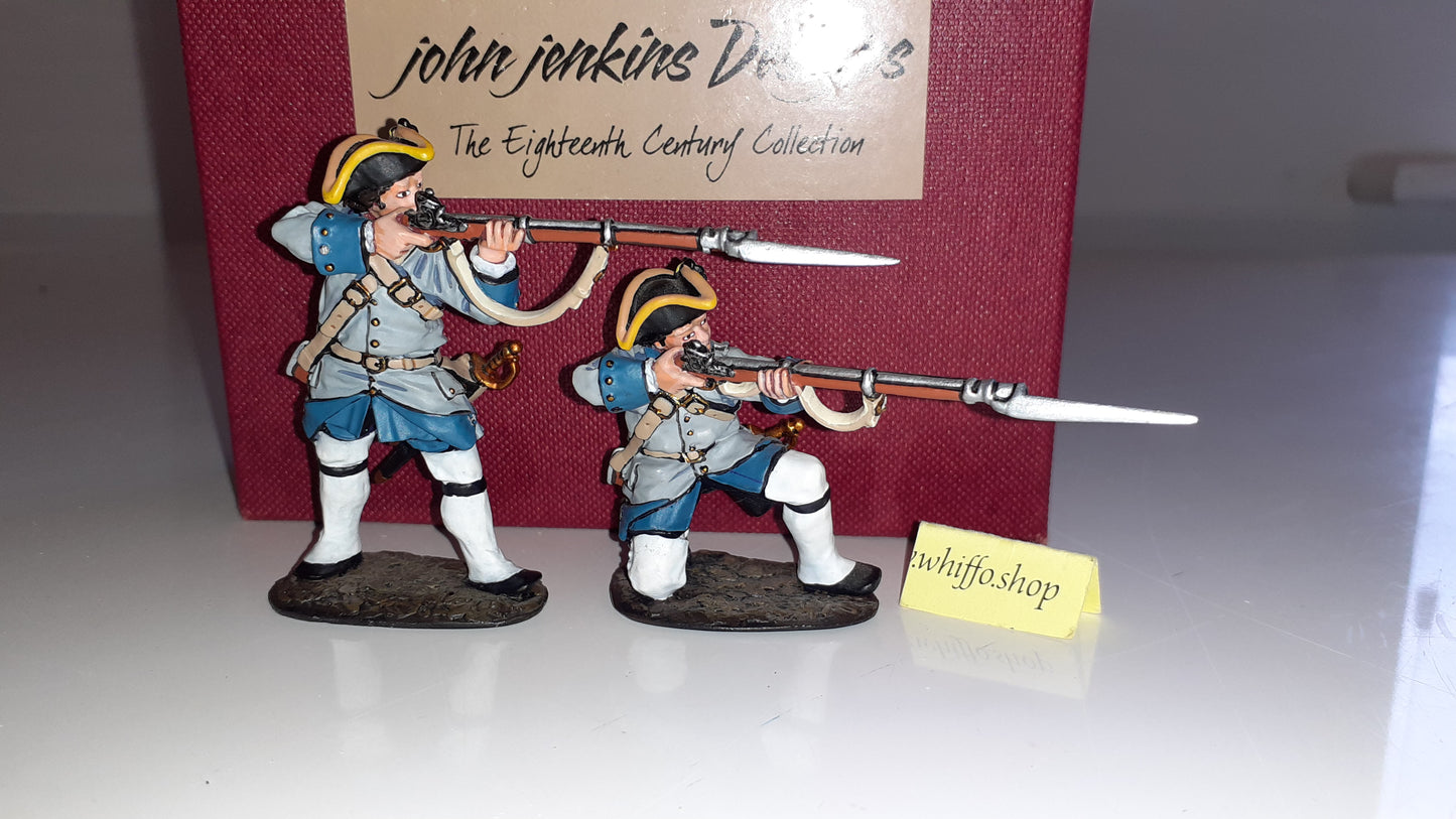 Jj John Jenkins Design Qfm-01 French Marines Battle Abraham 1759 Boxed 1:30 S1