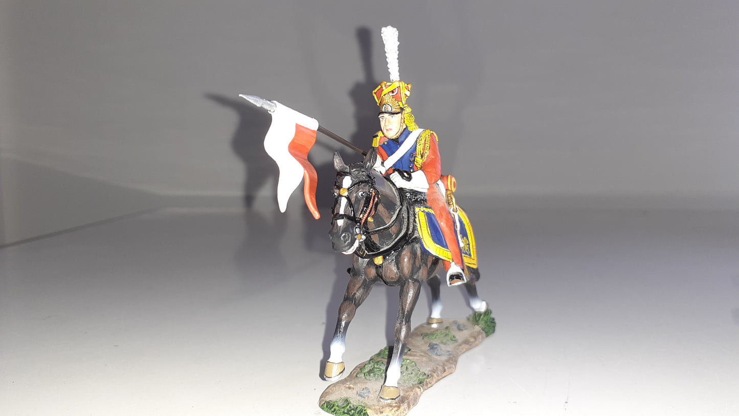 King and country Waterloo Napoleonic Dutch Lancer boxd 1:30 Na166 S560