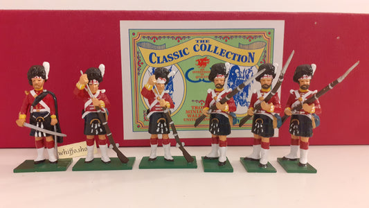 trophy miniatures 1991 waterloo napoleonic 93rd highlanders Crimean war box S854