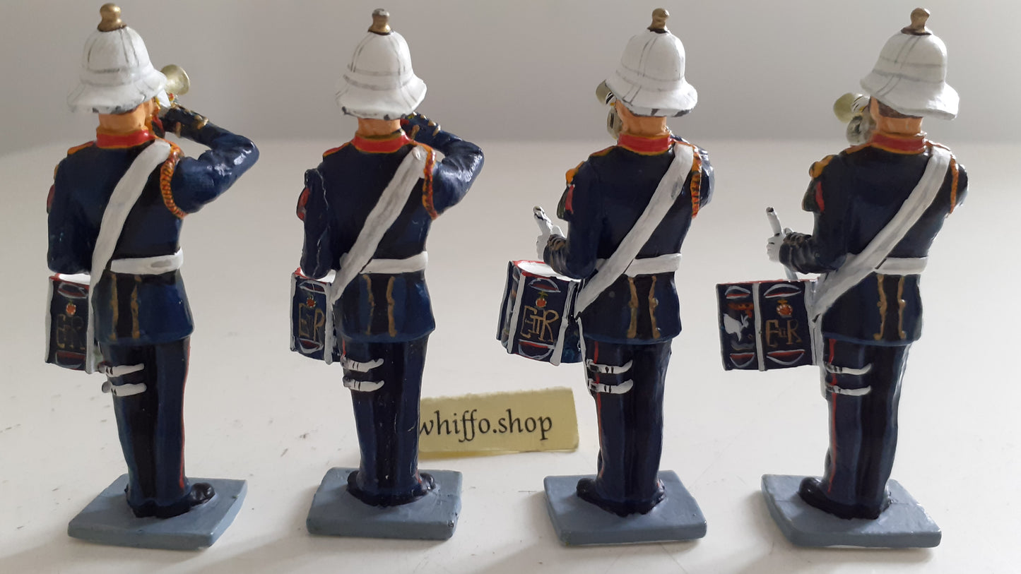 King and country ww2 royal marines band boxed 1:30 wdb50 set 2