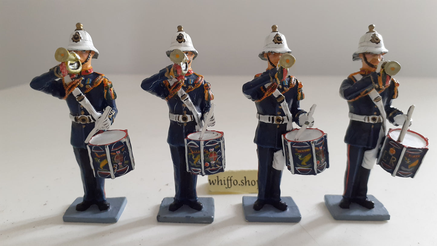 King and country ww2 royal marines band boxed 1:30 wdb50 set 2