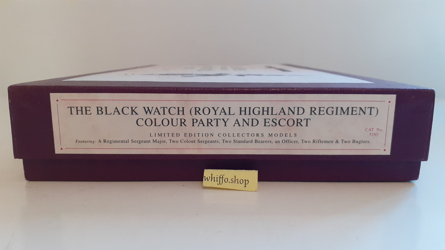 Britains limited edition black watch royal Highland regiment 1997 1:32 5297 s742