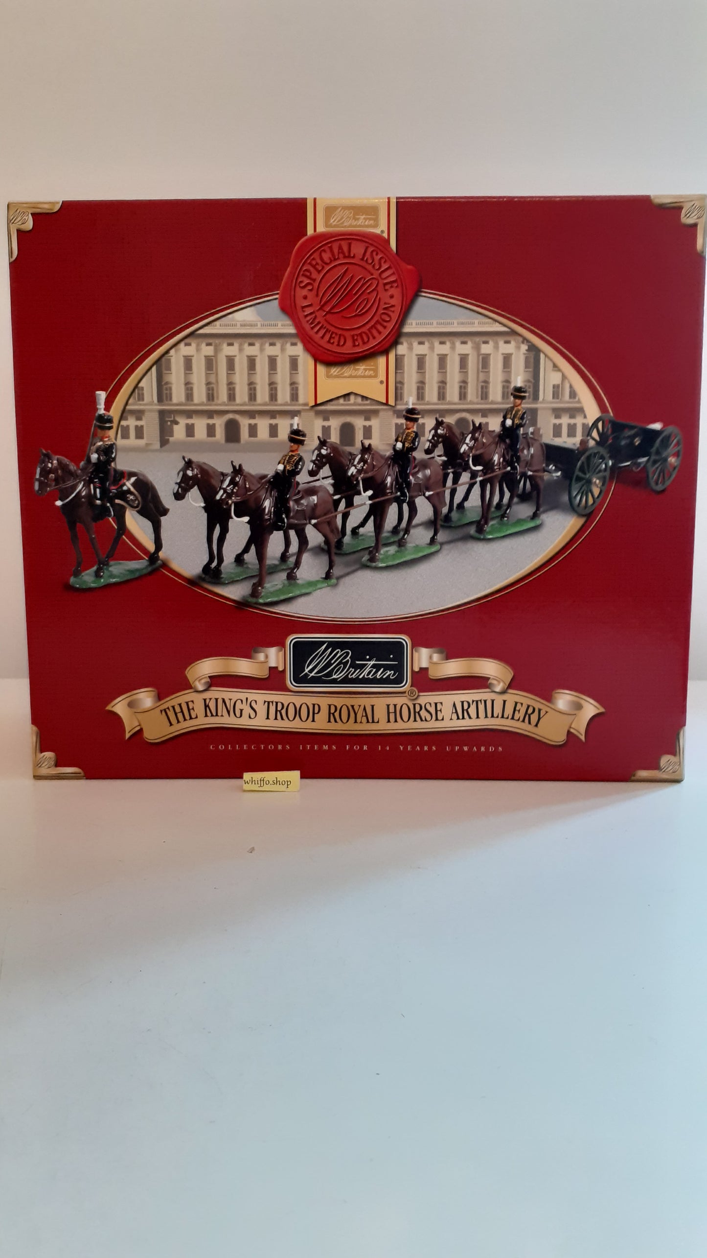 Britains 40188 Kings Troop Royal Horse Artillery 2001 1:32 metal wdb84