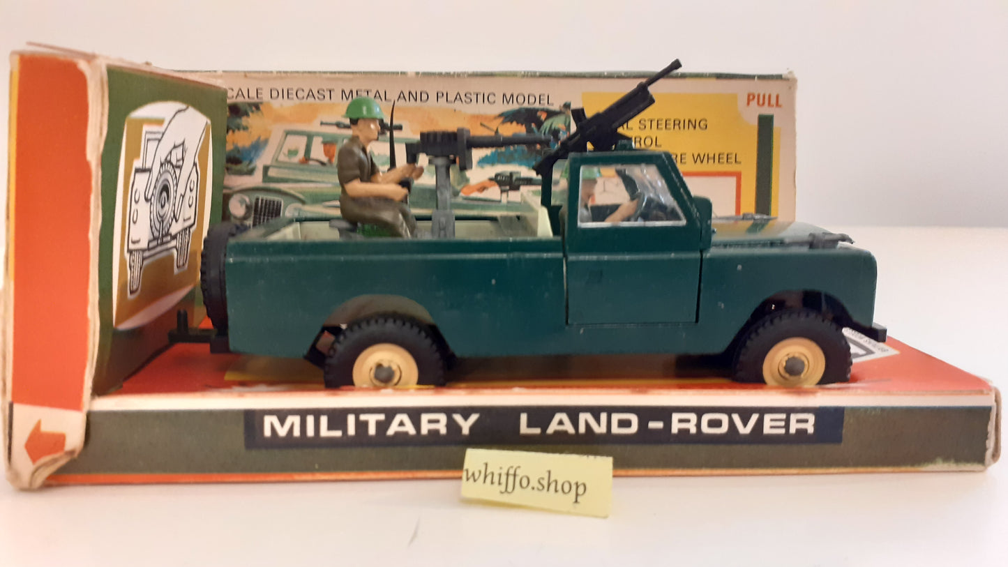 Britains Deetail 9777 Lwb Land Rover Ww2 Sas 1970s 1:32 metal boxed s864b