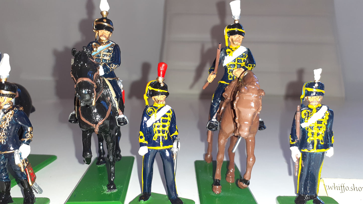 Britains 00318 Hamleys Hussars 14th 15th 20th 21st metal boxed 2000 S7