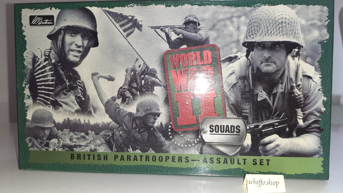 Britains Ww2 17142 Paras Paratroopers Arnhem British metal boxed 2000 Wdb