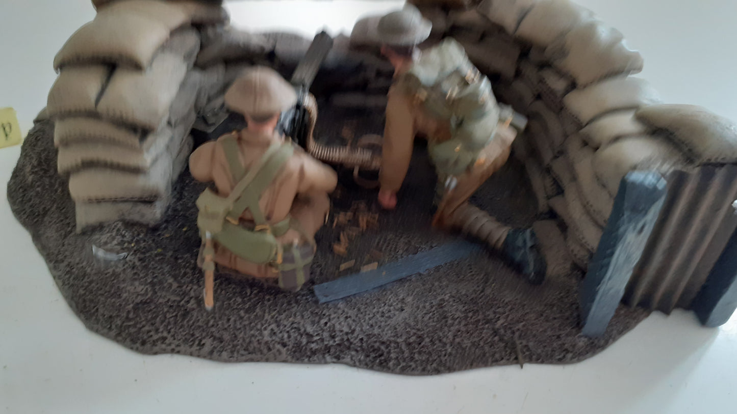 BRITAINS 23015 ww1 1916 vickers machine gun only 700 made 2010 1:32 wb85