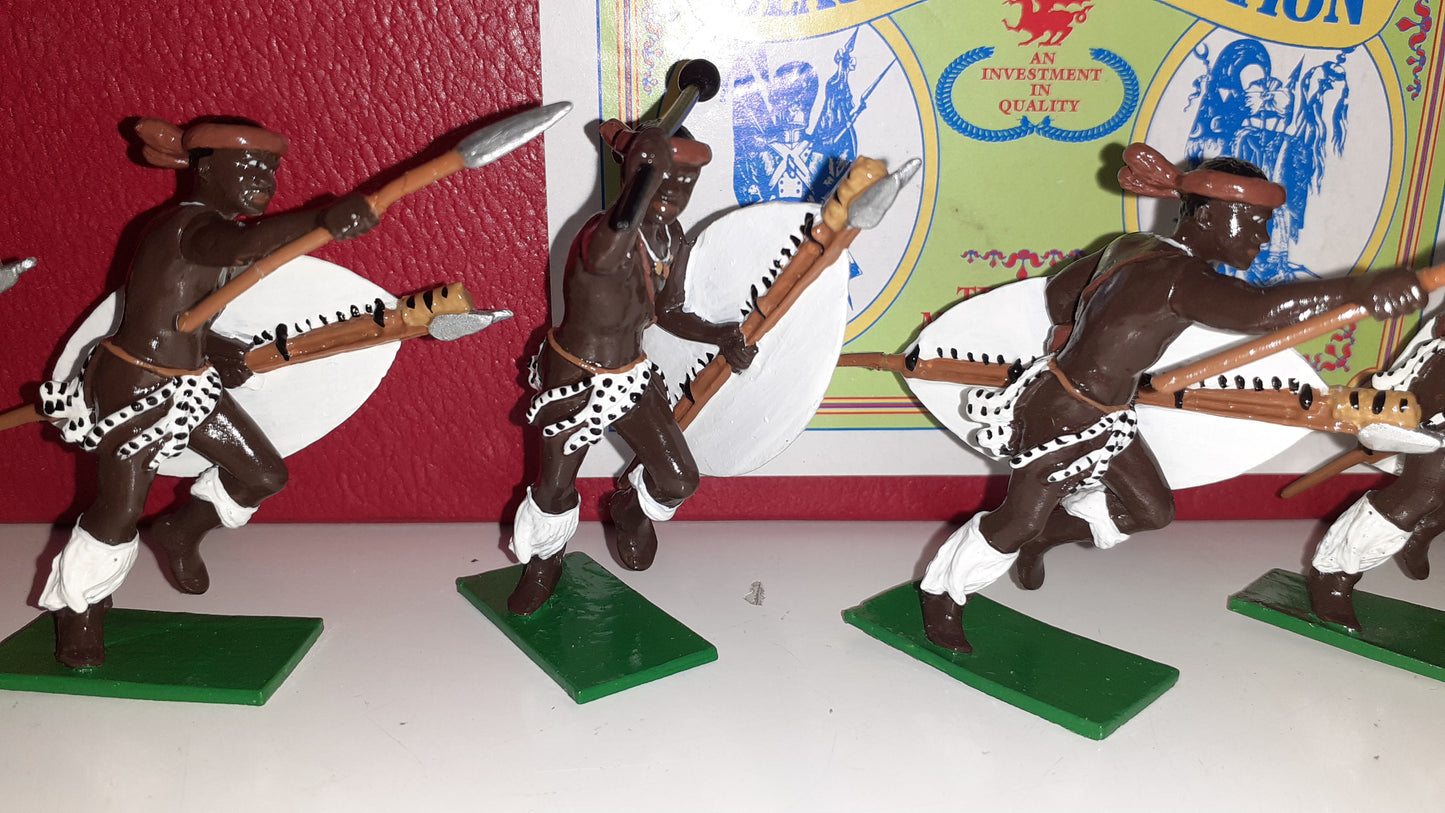 early trophy miniatures 1991 zulus war Zs34 Sprinting Otter 1:32 metal boxed wdb