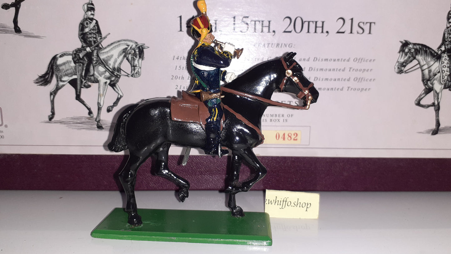 Britains 00318 Hamleys Hussars 14th 15th 20th 21st metal boxed 2000 S7