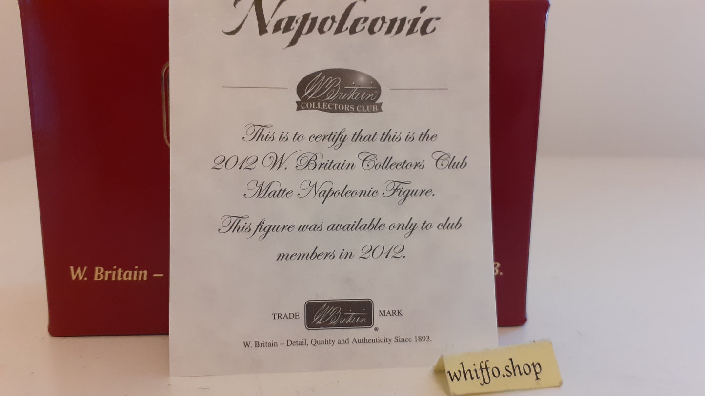 Britains 50034c Napoleonic Waterloo 1st royal dragoons club figure 2012 b1116