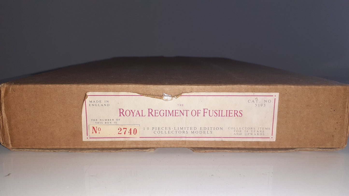 Britains limited edition royal regiment of fusiliers 1993 5193 s745