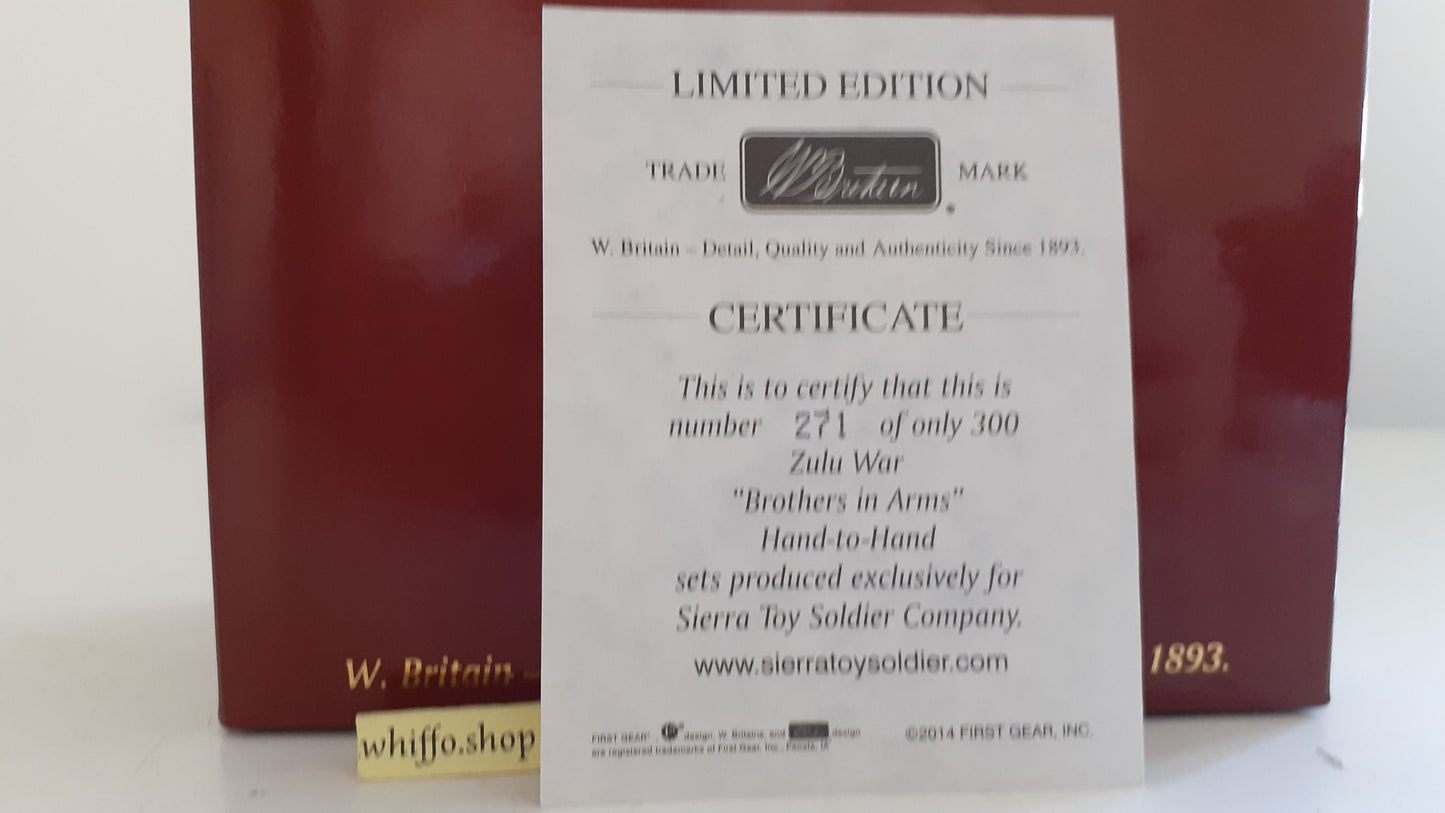 Britains 20143 Zulu wars 24th foot brothers in arms 2014 1:32 300 made wb89