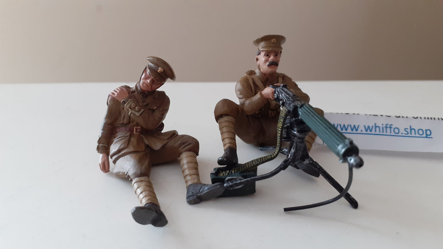 Britains 17633 Ww1 Mons 1914 1st Royal Fusiliers Vickers 1:32   boxed wdb 2006