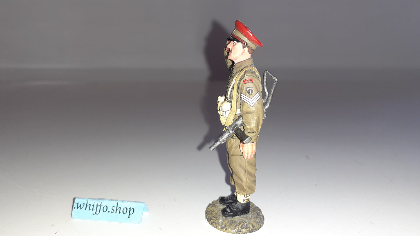 King and country Ww2 Dd155 British British Mp Saluting 2010 no box 1:30 W1211