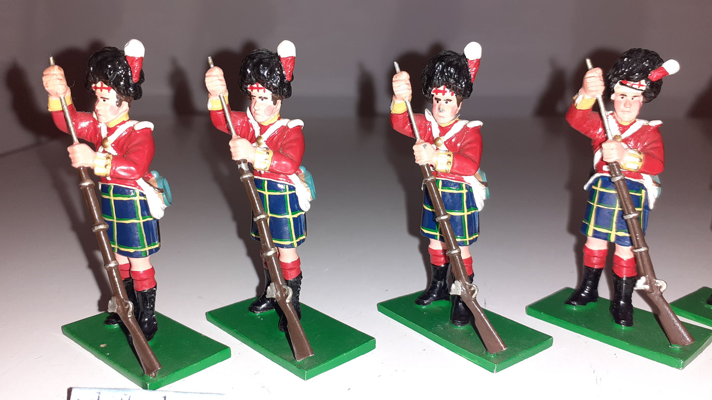 trophy miniatures 1991 Wa26 Gordon highlanders Waterloo Napoleonic 1:32 S7wb