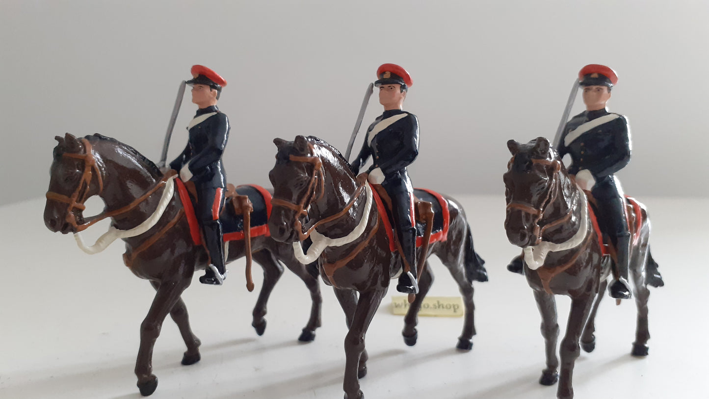 Britains 40340 mounted military police 2004 1:32 metal S150