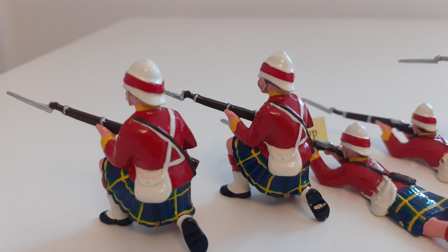 trophy miniatures 1991 egypt sudan highland brigade Gordon highlanders  box S454