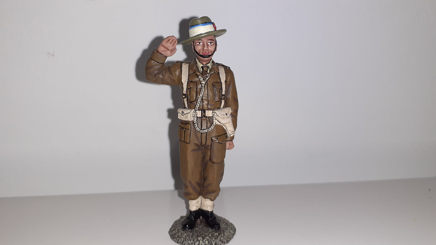 King and country Ww2 Gurkha 8th Army No box 1:30 2009 Ea034 Wdb