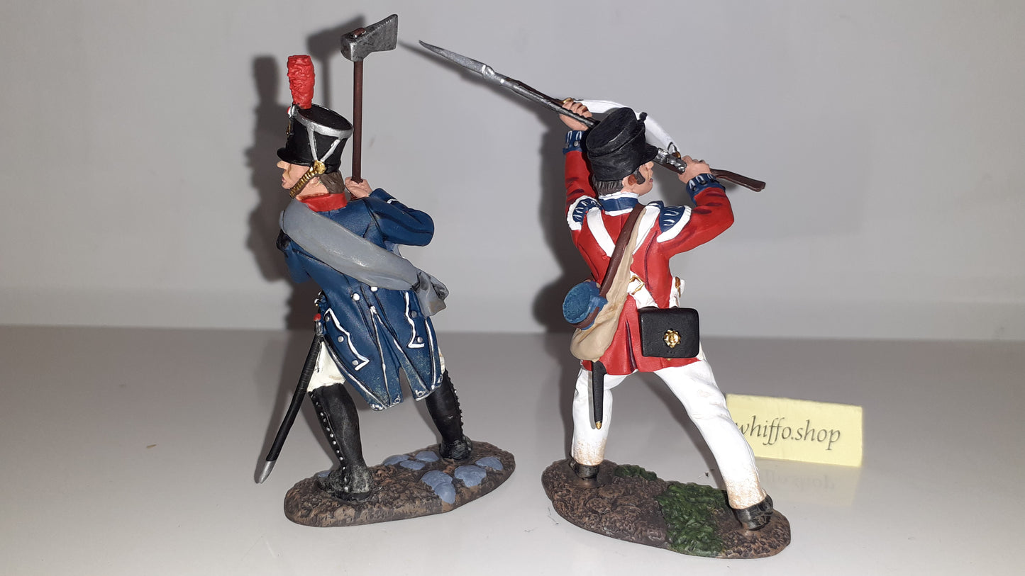 Britains 17881 2007 Napoleonic Waterloo French Lt Legros Coldstream boxed S8