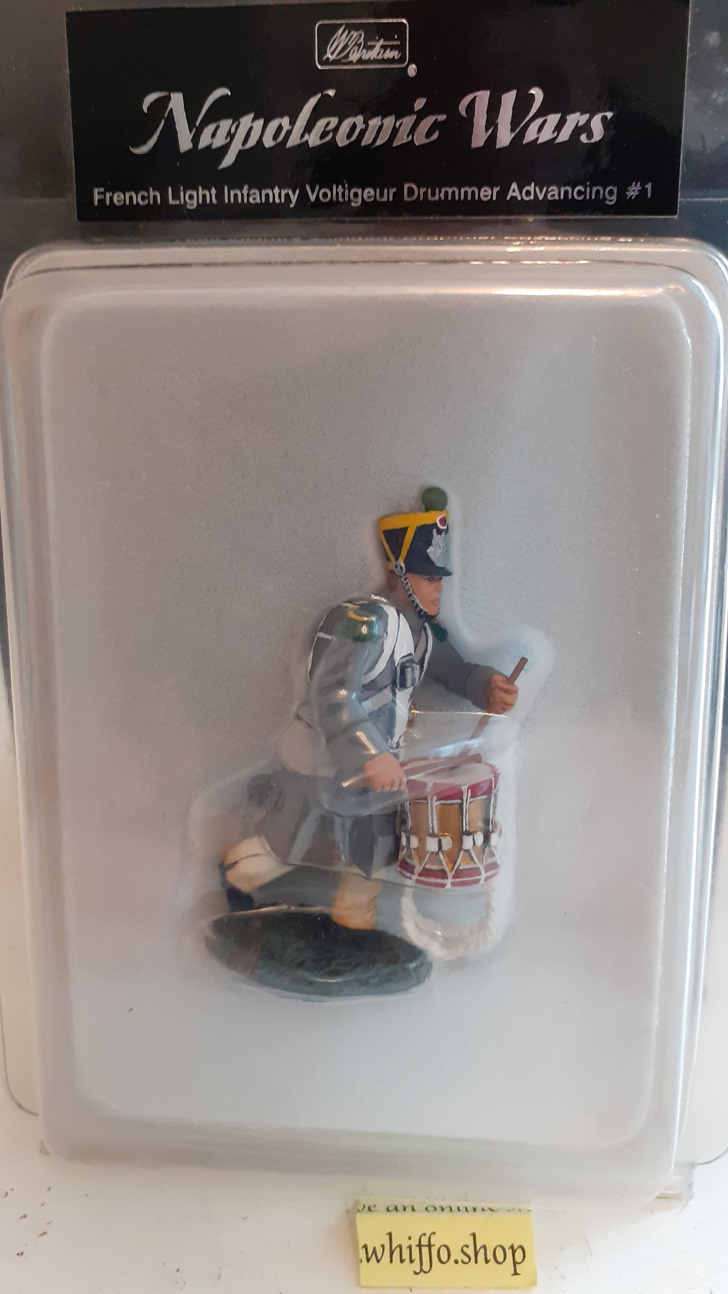 Britains 17996 french voltigeur drummer Napoleonic  waterloo 2009 1:32 b619