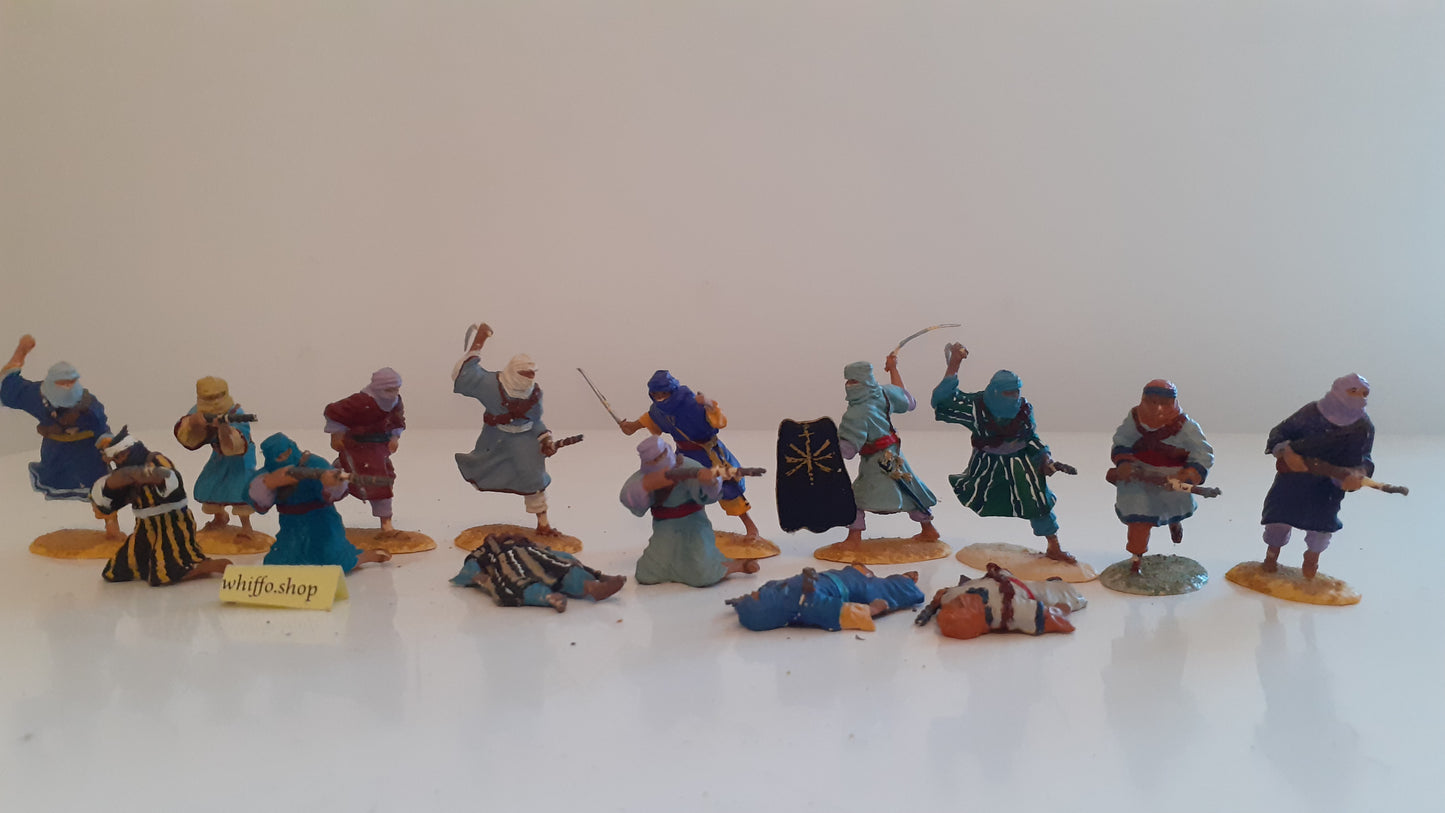 conte plastic Arabs Ffl Muslim Warriors  15 Figures 1:32 S820rb set 2