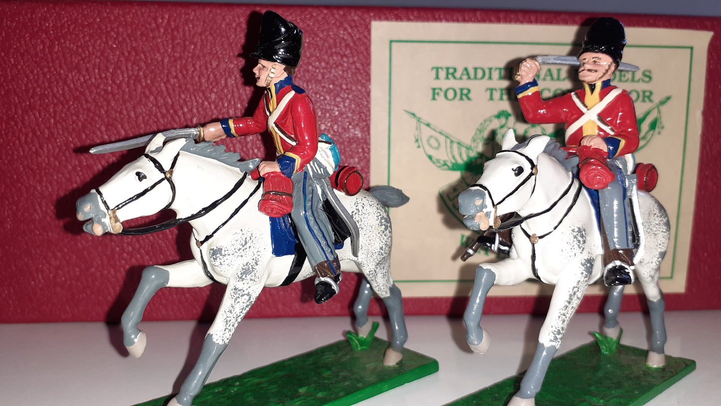 trophy miniatures 1991 Napoleonic War Scots Greys Brit Cavalry Wa51x 1:32 s8121