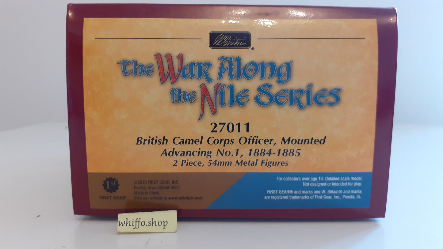 BRITAINS 27011 nile sudan camel corps officer only 1000 made 2010 1:32 wdb54