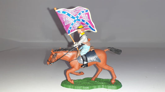 Britains deetail Swoppet Acw flag bearer 1:32 Dc2
