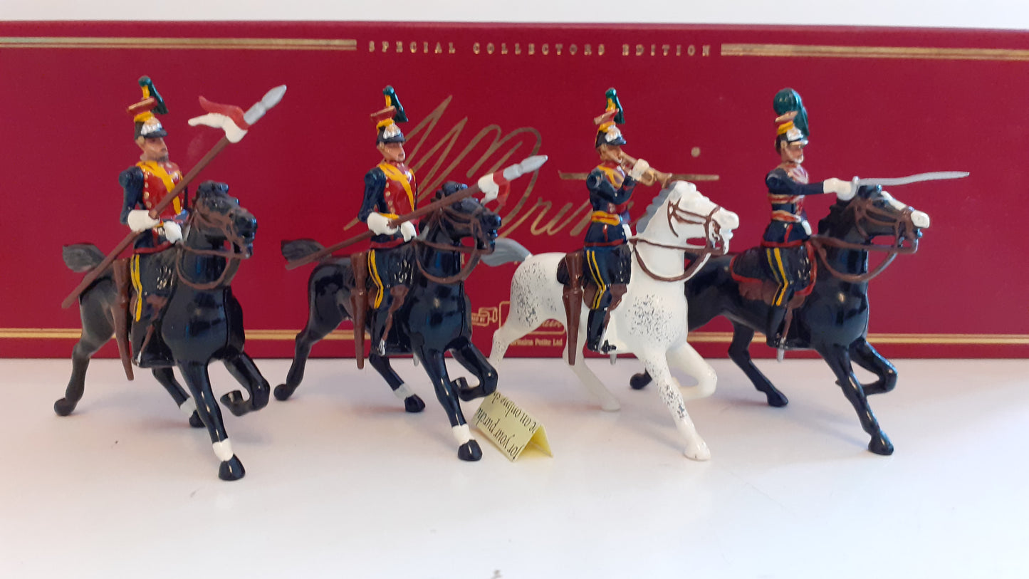 Britains 8959 5th Royal Irish Lancers 1997 1:32 metal boxed S720