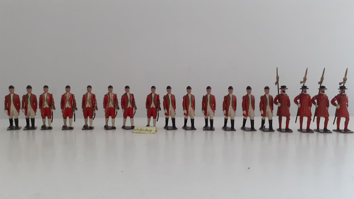 Britains 1475 coronation coach Beefeaters coxhmen outrider boxed 1:32 1952 wdb60