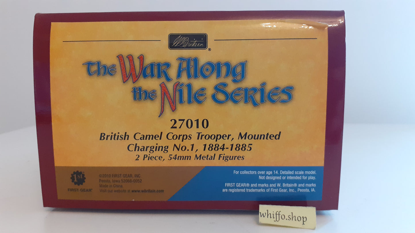BRITAINS 27010 nile sudan camel corps trooper only 1000 made 2010 1:32 wdb54