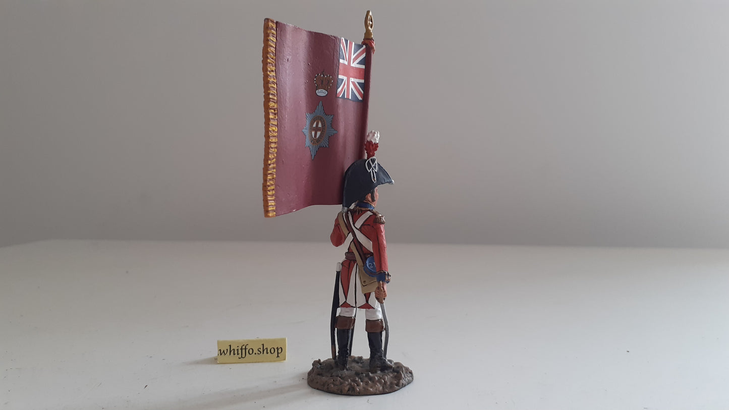 King and country Napoleonic Na126 Coldstream Guards colours flag 2007 boxd s130