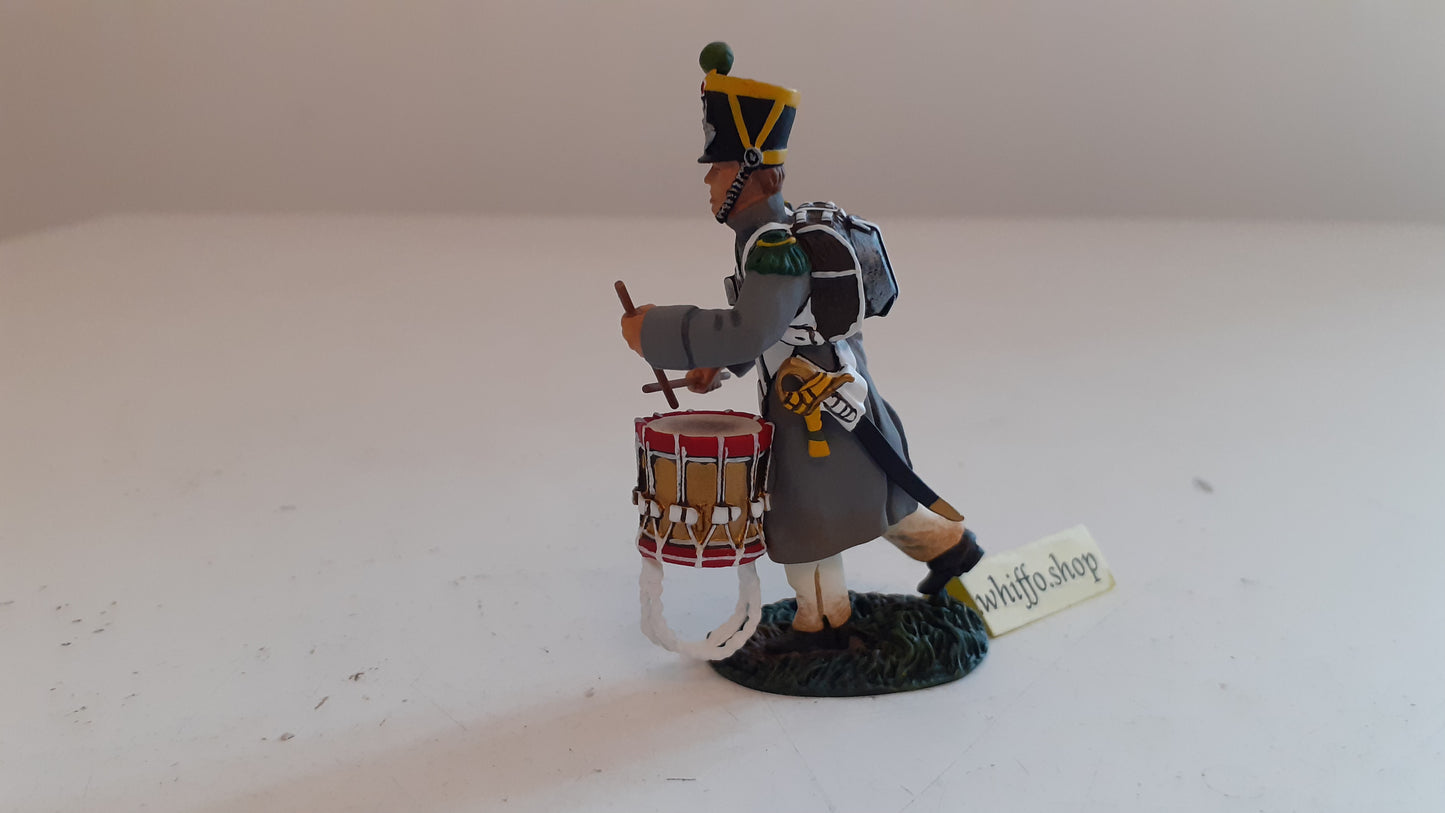 Britains 17996 french voltigeur drummer Napoleonic  waterloo 2009 1:32 b619