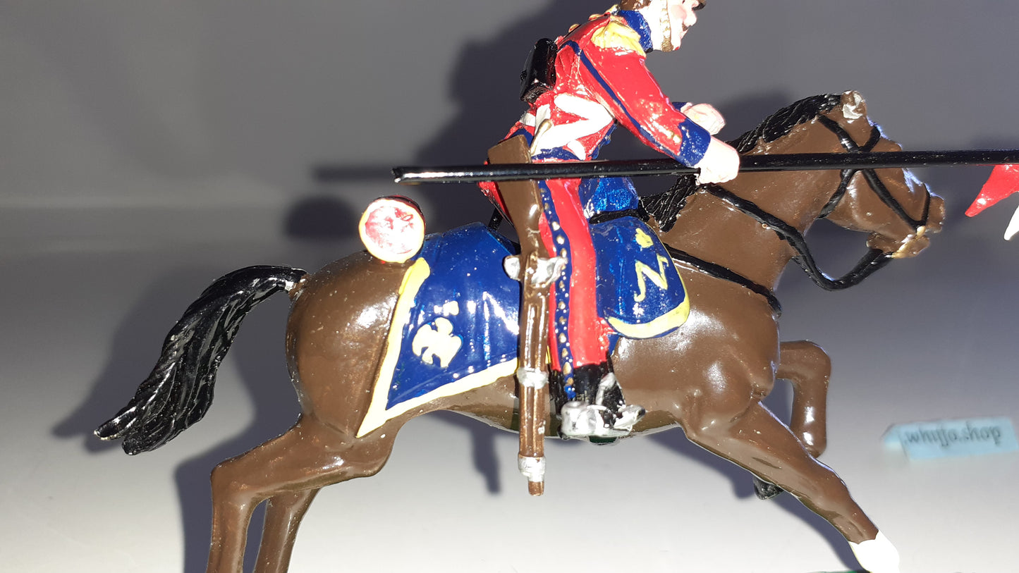 trophy miniatures 1991 Napoleonic War Dutch Lancers Cavalry Wa54 1:32 s848