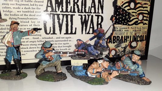 king and country Acw Confederate union Steady Boys Acw11 1:30 metal boxed Wdb
