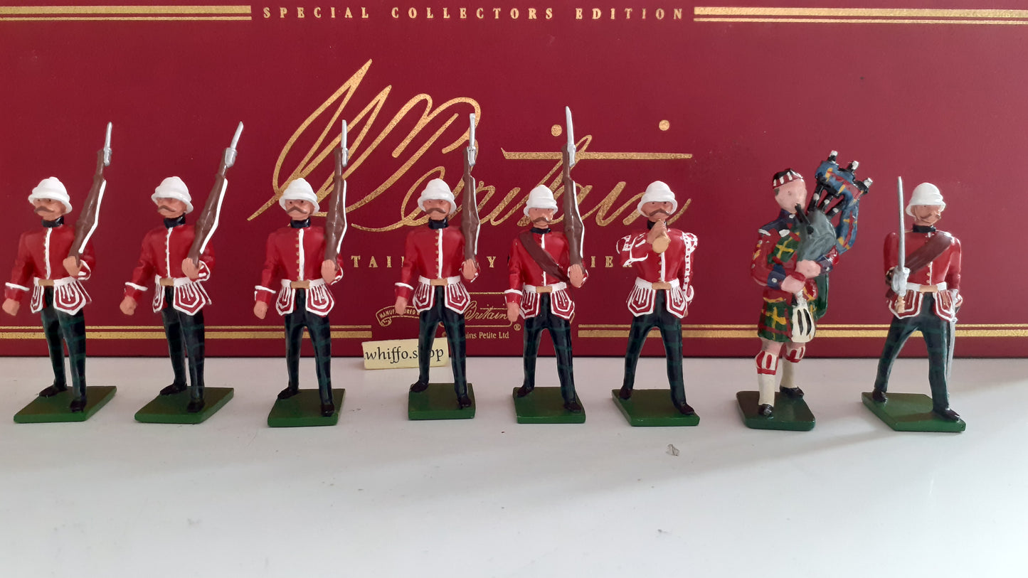 Britains 00126 royal scots marching zulu wars 1999 1:32 metal S733