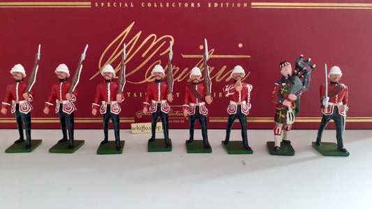 Britains 00126 royal scots marching zulu wars 1999 1:32 metal S733